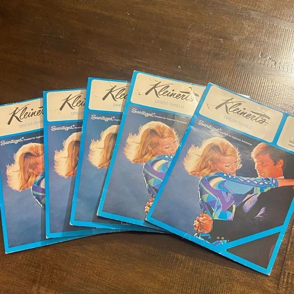 Vintage Kleinert's Dress Shields lot of 5 packages